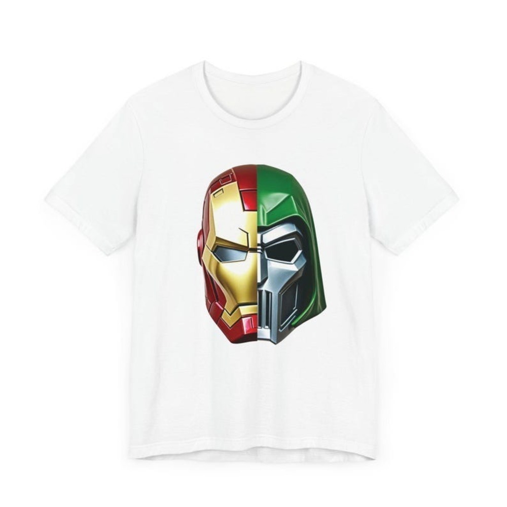 RDJ T Shirt New Mask New Task Superhero Villain
